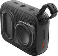 JBL Go 4 - Ultra-Portable, Waterproof and Dustproof Bluetooth Speaker, Big Pro Sound with Punchy bass, 7-Hour Built-in Battery, Made in Part with Recycled Materials (Black)